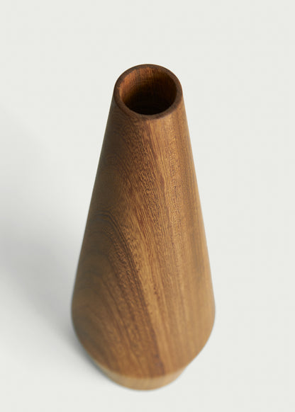 Jarrón de madera - Serie 17